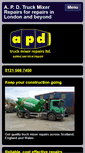 Mobile Screenshot of apdtruckmixerrepairs.co.uk